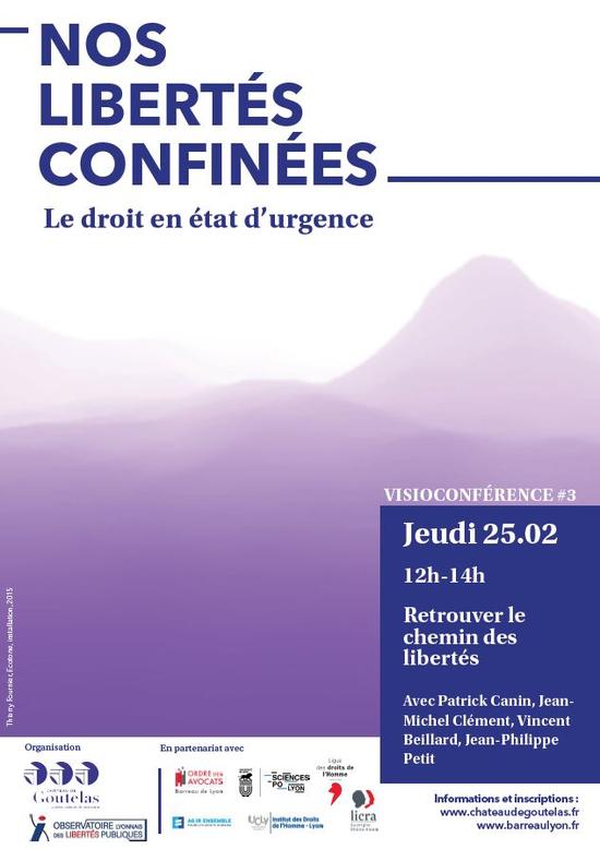 libertés confinées conférence 3